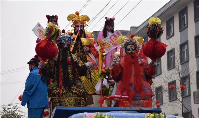 刚刚结束，陇县正月十五元宵节社火大型游演高清大图来咯！