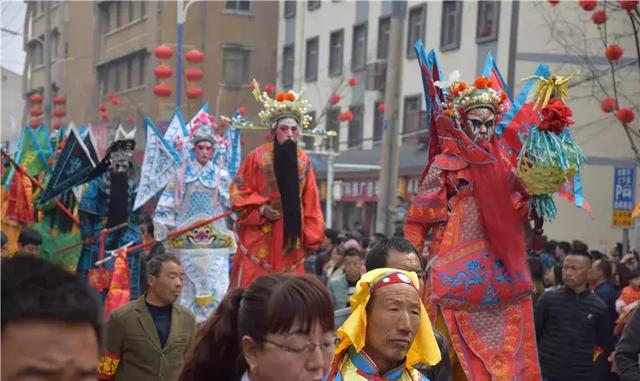 刚刚结束，陇县正月十五元宵节社火大型游演高清大图来咯！