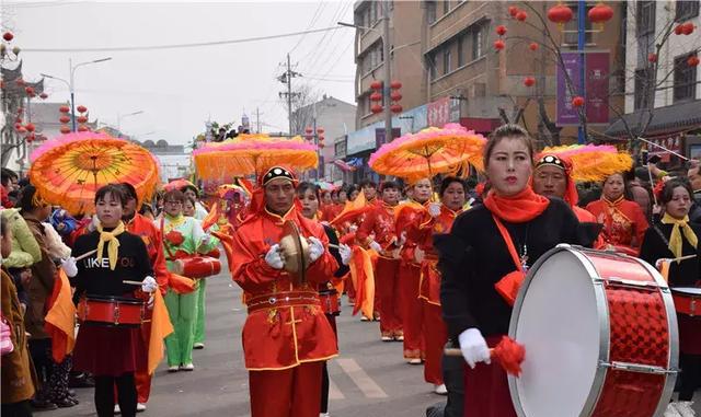 刚刚结束，陇县正月十五元宵节社火大型游演高清大图来咯！