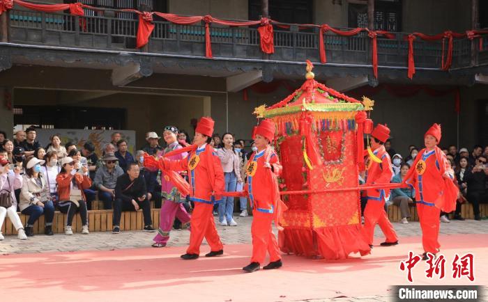 大阳古镇景区。　牛枫 摄