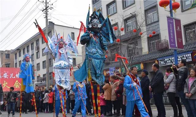 刚刚结束，陇县正月十五元宵节社火大型游演高清大图来咯！