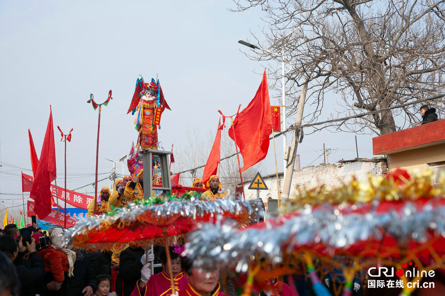 【焦点图-大图】【移动端-焦点图】中原一绝：鹤壁耿寺高跷抬阁