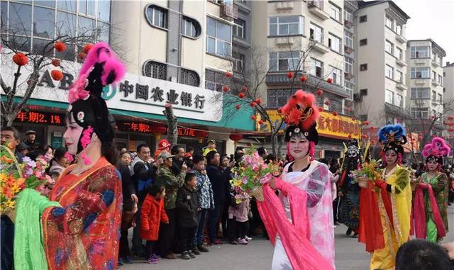 刚刚结束，陇县正月十五元宵节社火大型游演高清大图来咯！